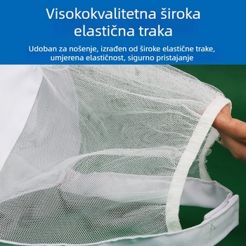 Unisex kapa za prehranu, plosni vrh, kratak šilt, pamuk, ravna tkanina