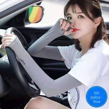 Langsha UV zaštitne rukave od Ice Silk – ljetne za vožnju, najlon 71–80%, stil Osobnost, proljeće 2024