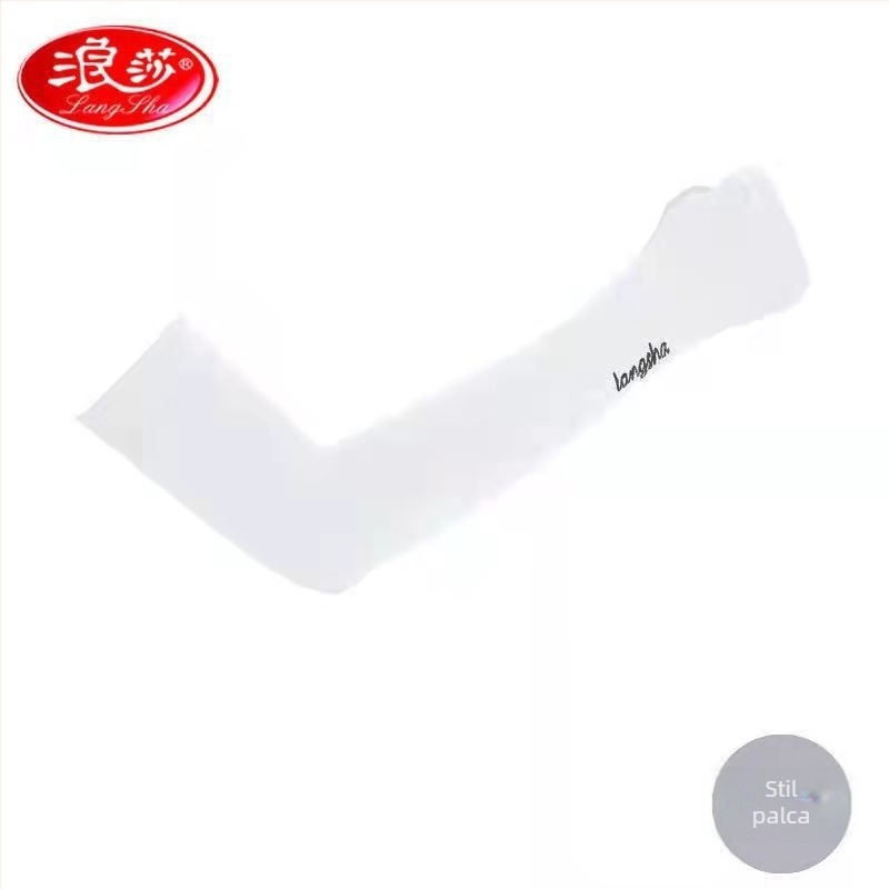 Langsha UV zaštitne rukave od Ice Silk – ljetne za vožnju, najlon 71–80%, stil Osobnost, proljeće 2024