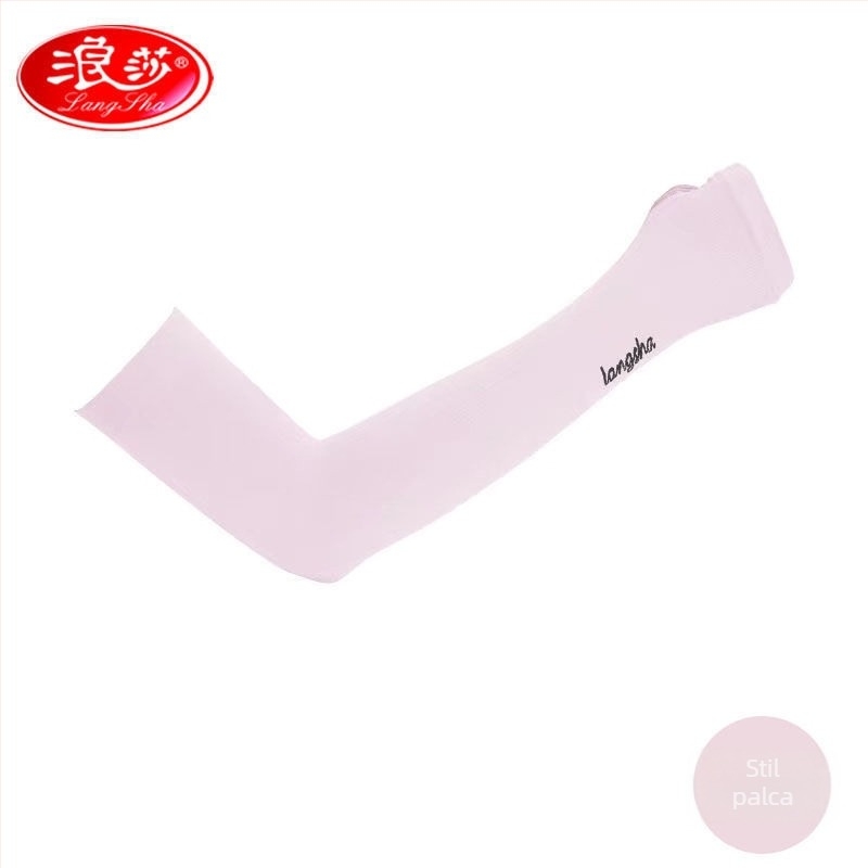 Langsha UV zaštitne rukave od Ice Silk – ljetne za vožnju, najlon 71–80%, stil Osobnost, proljeće 2024