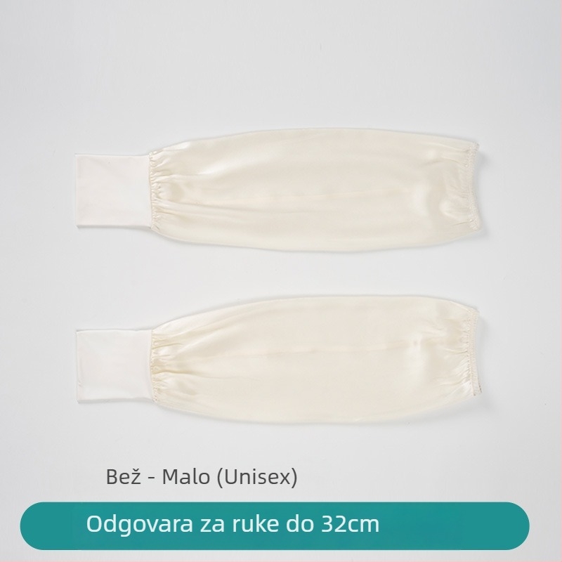 Mulberry Silk Oversleeve, 100% svila, UV zaštita, prozračan, za vanjske sportove i vožnju