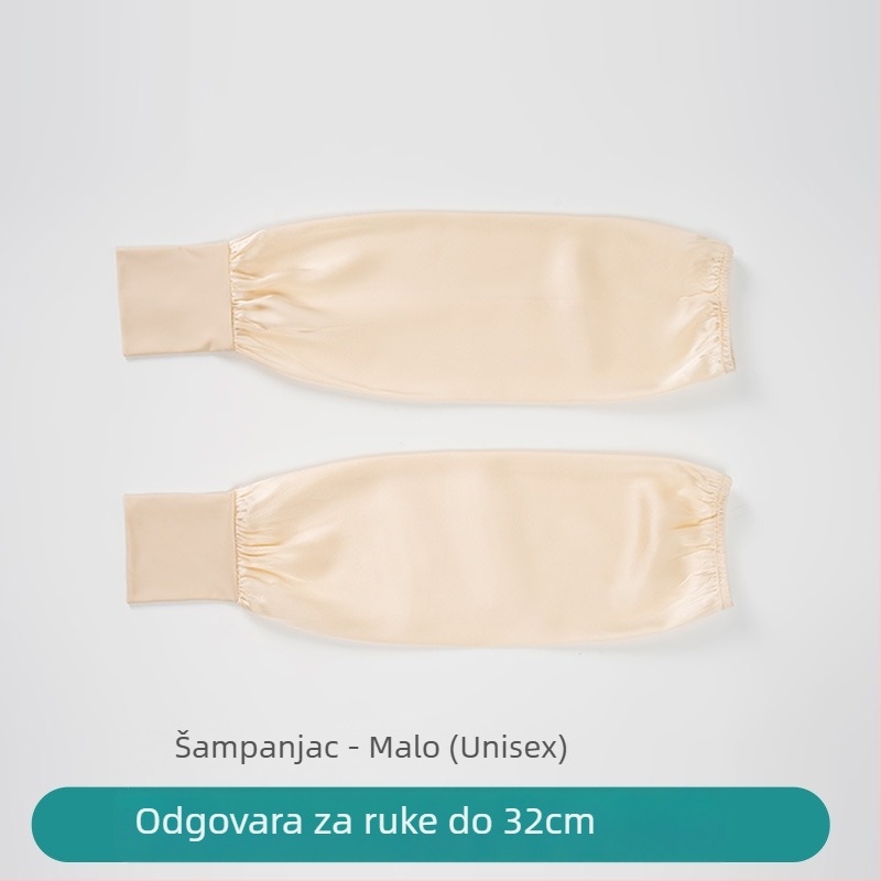 Mulberry Silk Oversleeve, 100% svila, UV zaštita, prozračan, za vanjske sportove i vožnju