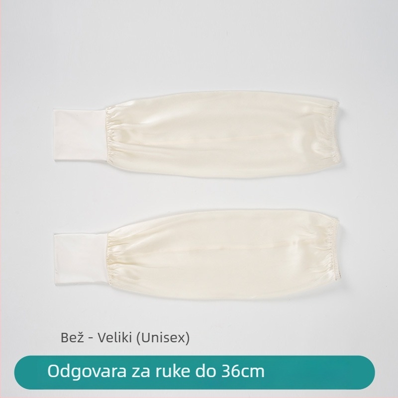 Mulberry Silk Oversleeve, 100% svila, UV zaštita, prozračan, za vanjske sportove i vožnju