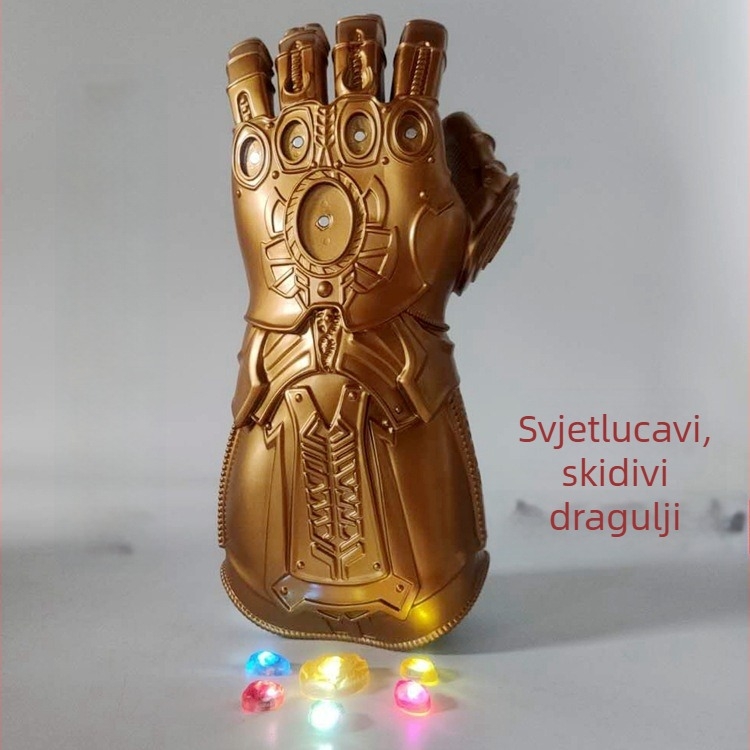 Cosplay rukavice - PVC, polu-mehanički proces, prilagodba dostupna, privatna etiketa dostupna
