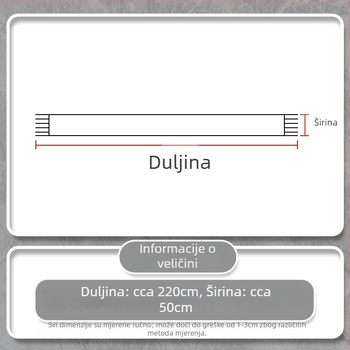 Muški zimski šal, topao i debeli, za vanjsku odjeću, 2025 novi model