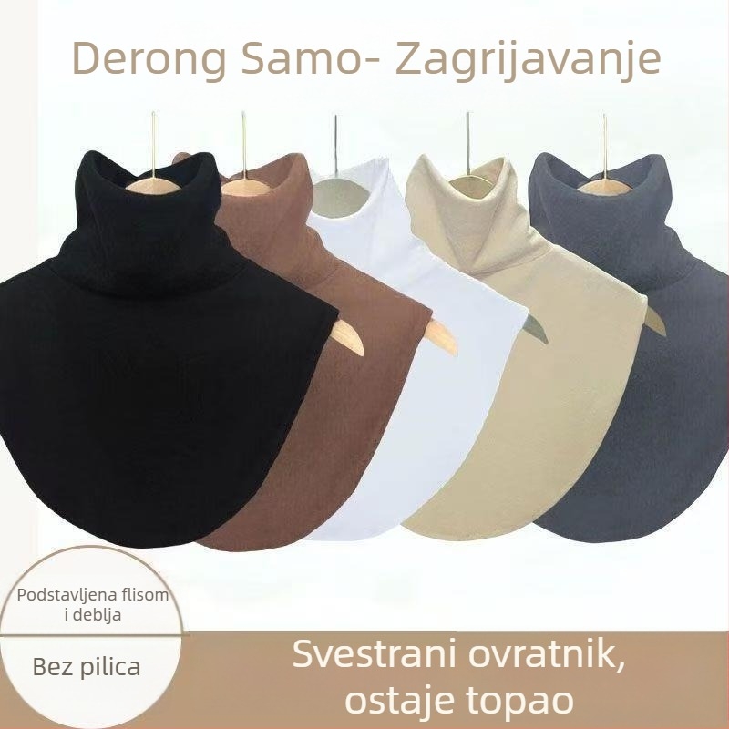 Derong terminska ogrlica za vrat s brušenim završetkom, visokoelastična dekorativna ovratnica za jesen i zimu (Materijal: Derong; Sezone: Zima, Proljeće, Jesen; Prilagodba: Da; Izdanje: Proljeće 2025)