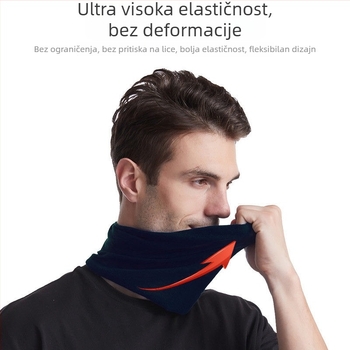 Maska za biciklizam s jednofarbnim šalom za vrat, zaštita od sunca i prašine, višenamjenski šal za glavu; na skladištu, brend Nothing, bez uvoza, kategorija: maska za bicikl