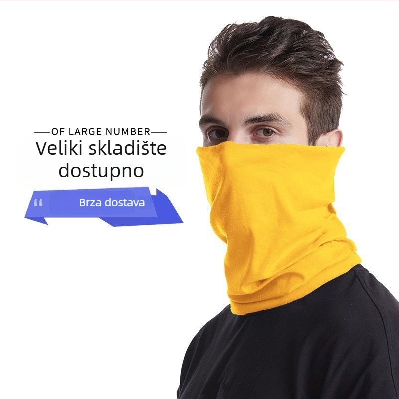 Maska za biciklizam s jednofarbnim šalom za vrat, zaštita od sunca i prašine, višenamjenski šal za glavu; na skladištu, brend Nothing, bez uvoza, kategorija: maska za bicikl