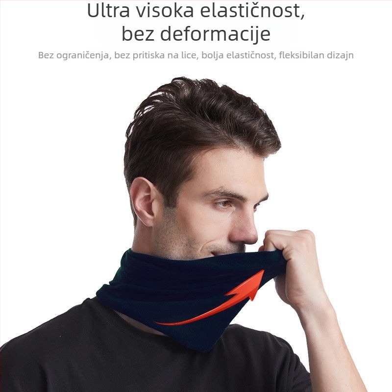 Maska za biciklizam s jednofarbnim šalom za vrat, zaštita od sunca i prašine, višenamjenski šal za glavu; na skladištu, brend Nothing, bez uvoza, kategorija: maska za bicikl