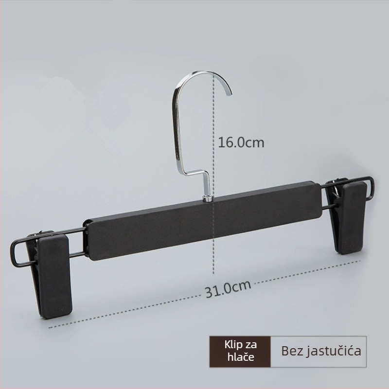 Višenamjenski klips za hlače s protukliznim zahvatom, teleskopska plastična klipsa za donje rublje, suknje i hlače