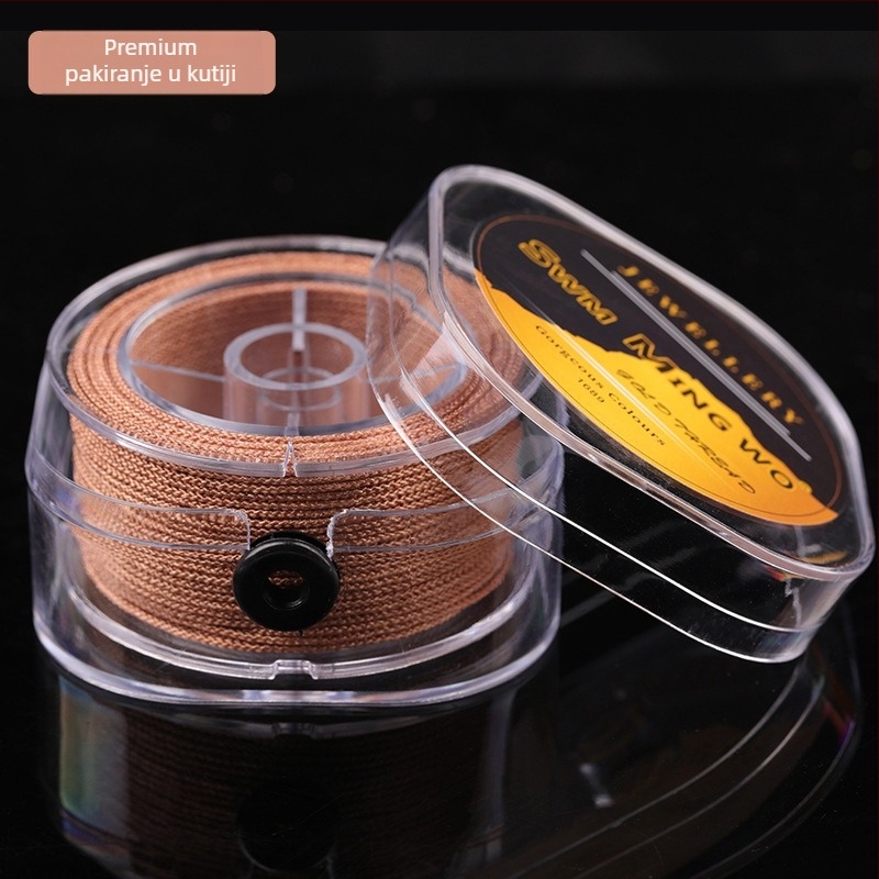 Mingwo Neelastičan konac za perle i Buddha perle - zlitina, pleteni konac, Yiwu podrijetlo, jesen 2024