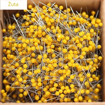 Iglice za odjeću s perlenskim glavama, za pozicioniranje i učvršćivanje