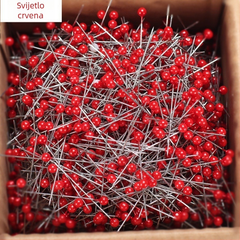 Iglice za odjeću s perlenskim glavama, za pozicioniranje i učvršćivanje