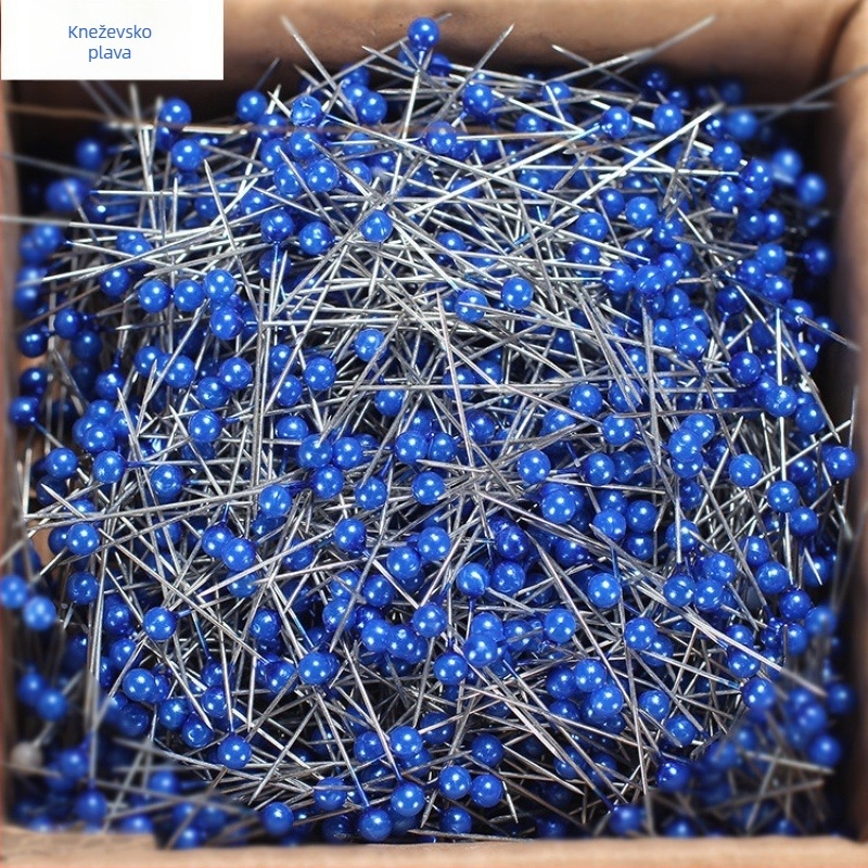 Iglice za odjeću s perlenskim glavama, za pozicioniranje i učvršćivanje