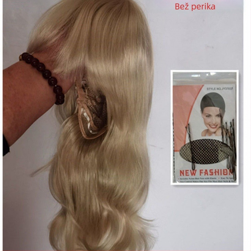 Dječja perika s kovrčavom kosom, vlakna otporna na toplinu, slatki stil, model 1