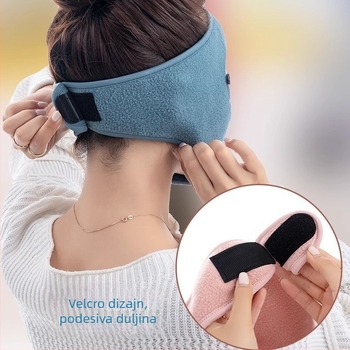 Maska za biciklizam od fleec materijala, unisex, mješavina pamuka i poliestera, mogućnost prilagodbe