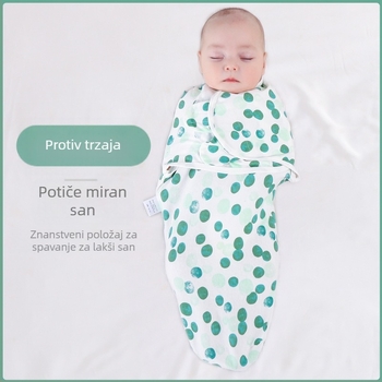 Swaddle navlaka od 100% pamuka – za novorođenčad, cijele sezone, mekani pokrivač s motivom životinja