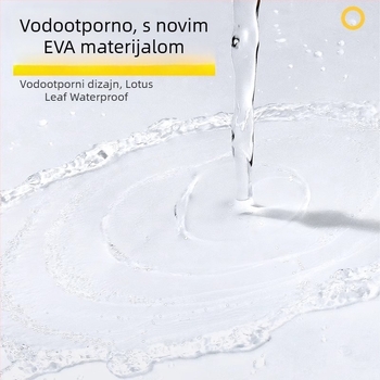 Rafting kišni pončo za odrasle s potpunim pokrivanjem tijela i zaštitom stopala, EVA tkanina, višekratna upotreba, PVC vodootporni sloj