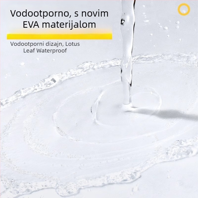 Rafting kišni pončo za odrasle s potpunim pokrivanjem tijela i zaštitom stopala, EVA tkanina, višekratna upotreba, PVC vodootporni sloj