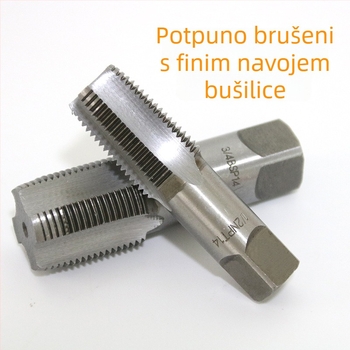 Set za popravak navoja slavine: ekstraktor slomljenog navoja i alat za navojno rezanje, visoko ugljični čelik, pakiranje 1/2/4/5, kućna upotreba, nacionalni standard, težina 0.6