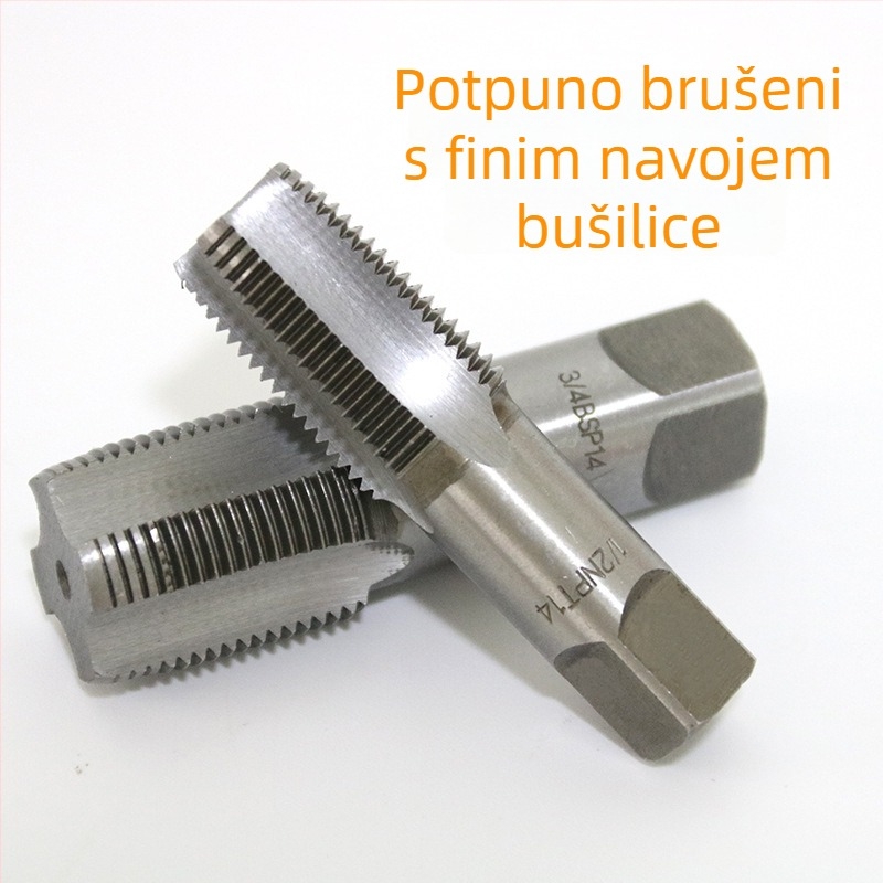 Set za popravak navoja slavine: ekstraktor slomljenog navoja i alat za navojno rezanje, visoko ugljični čelik, pakiranje 1/2/4/5, kućna upotreba, nacionalni standard, težina 0.6