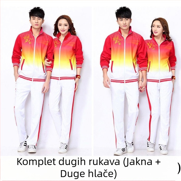 Set sportske odjeće za square dance za žene srednje dobi i starije