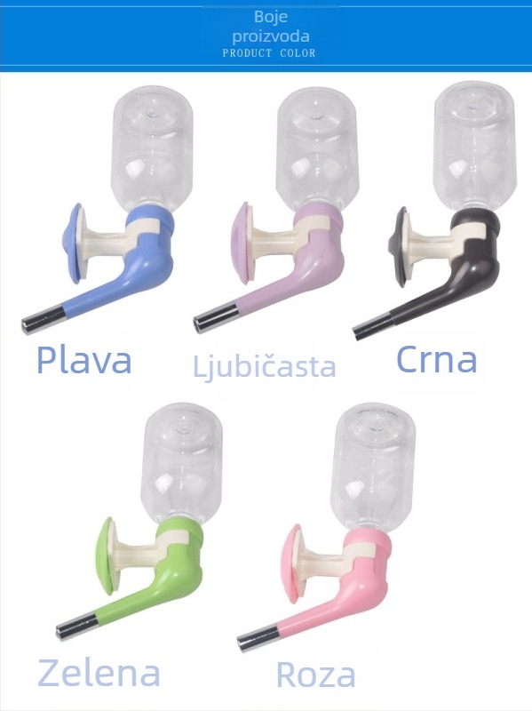 Viseći dispenser za vodu za kućne ljubimce s kuglicom – ABS, Dougez, 72 komada, privatna oznaka licencirana