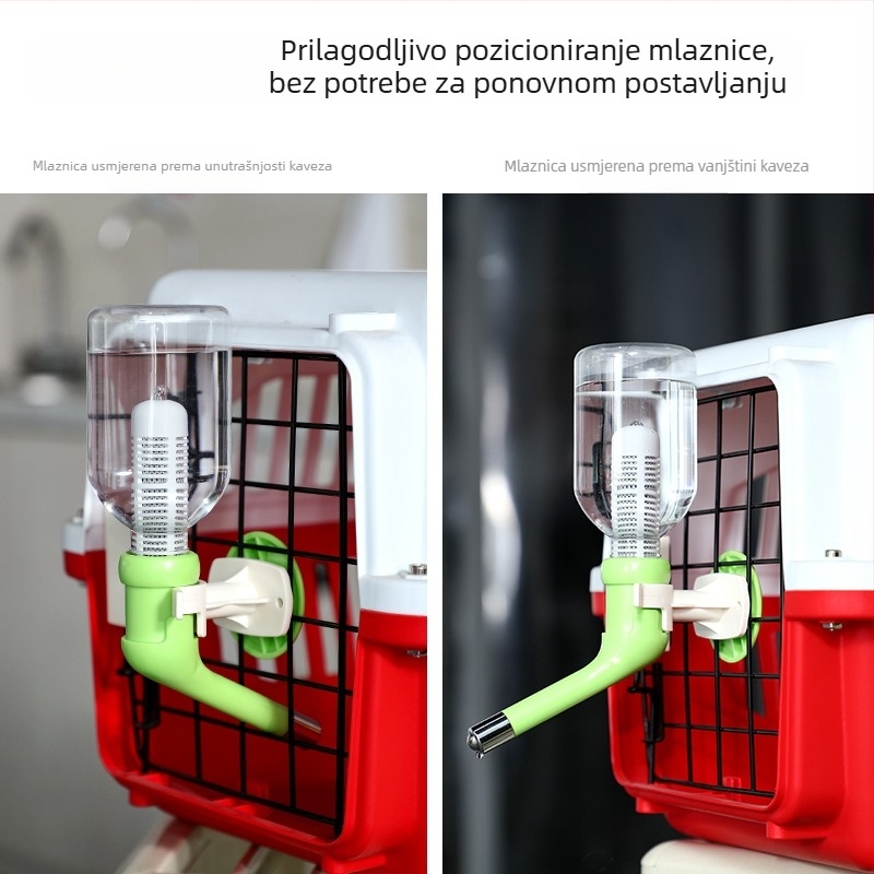 Viseći dispenser za vodu za kućne ljubimce s kuglicom – ABS, Dougez, 72 komada, privatna oznaka licencirana