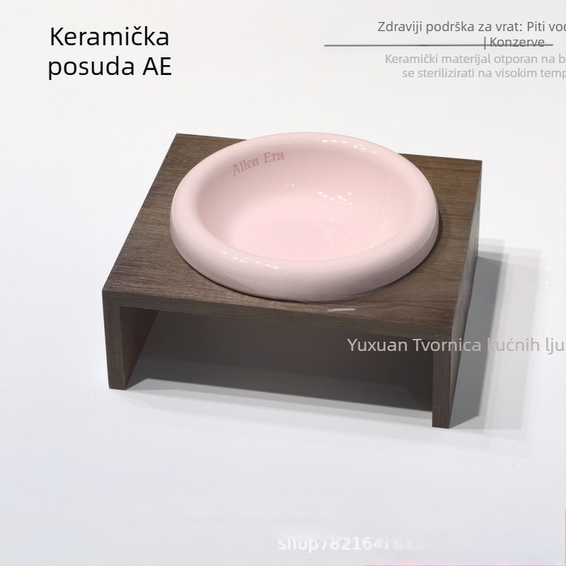 Keramička zdjela za mačke – sigurna za hranu, posuda za kućne ljubimce, kod P-23139