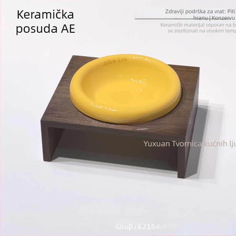 Keramička zdjela za mačke – sigurna za hranu, posuda za kućne ljubimce, kod P-23139