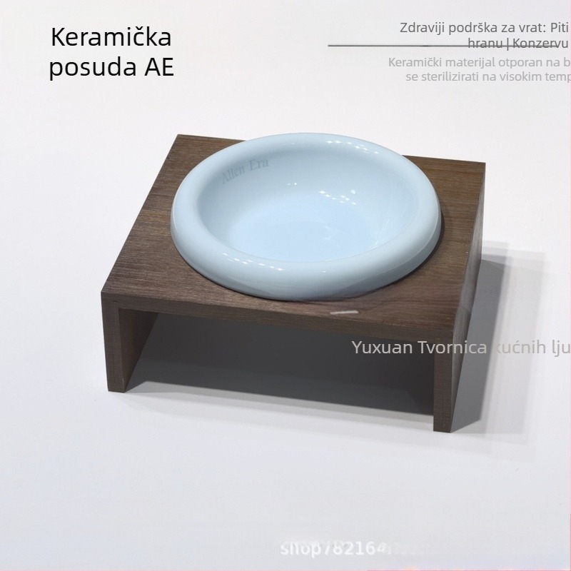 Keramička zdjela za mačke – sigurna za hranu, posuda za kućne ljubimce, kod P-23139