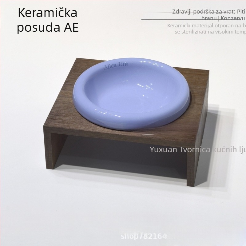 Keramička zdjela za mačke – sigurna za hranu, posuda za kućne ljubimce, kod P-23139