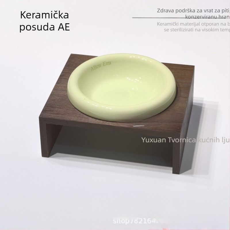 Keramička zdjela za mačke – sigurna za hranu, posuda za kućne ljubimce, kod P-23139