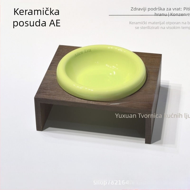 Keramička zdjela za mačke – sigurna za hranu, posuda za kućne ljubimce, kod P-23139