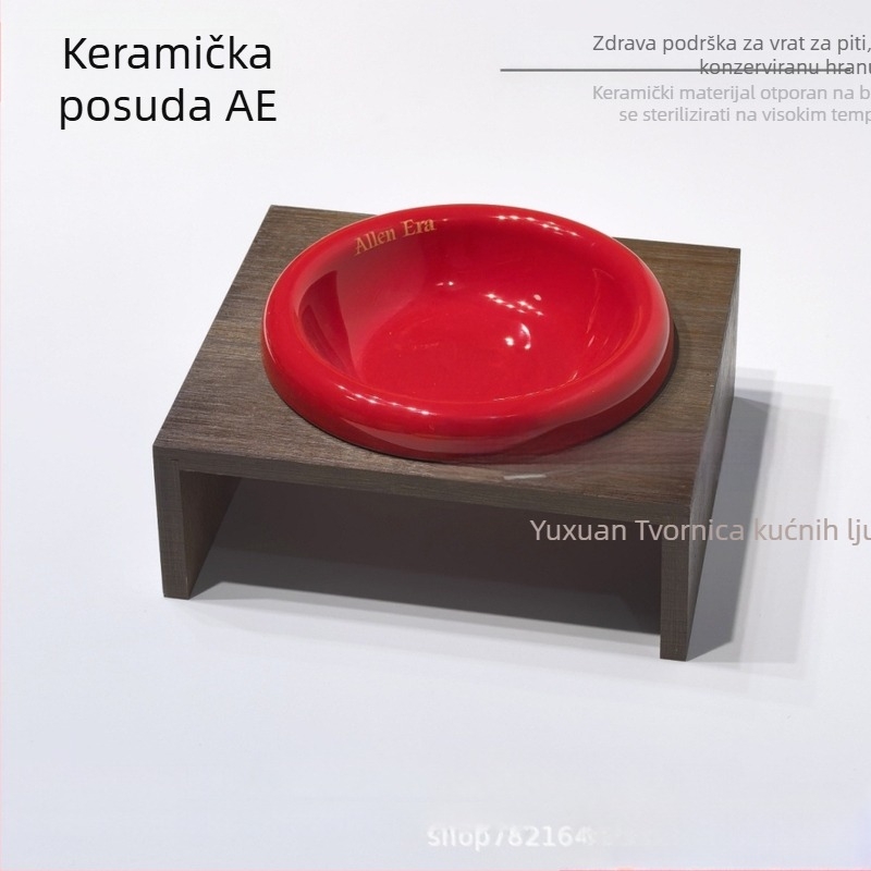 Keramička zdjela za mačke – sigurna za hranu, posuda za kućne ljubimce, kod P-23139