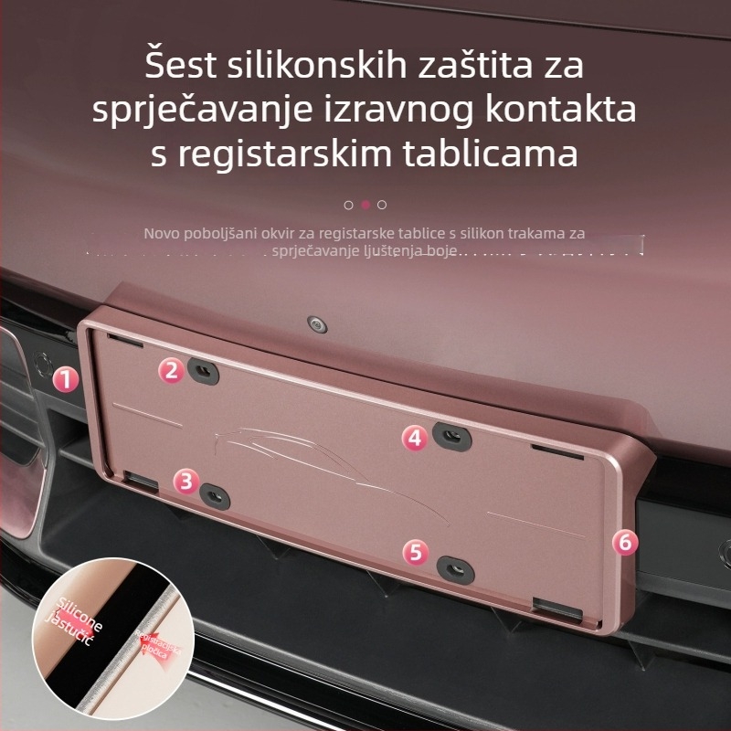 Okvir pločice za YU7 – kompatibilan s YU7, Materijal: Drugo, Dijelić broj: 012746, Obrada i prilagodba: Da, Podrijetlo: Guangzhou