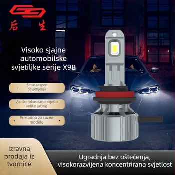 Automobilska LED glavna svjetla X9B IP67 5000 lm 10000 h 3.0 A