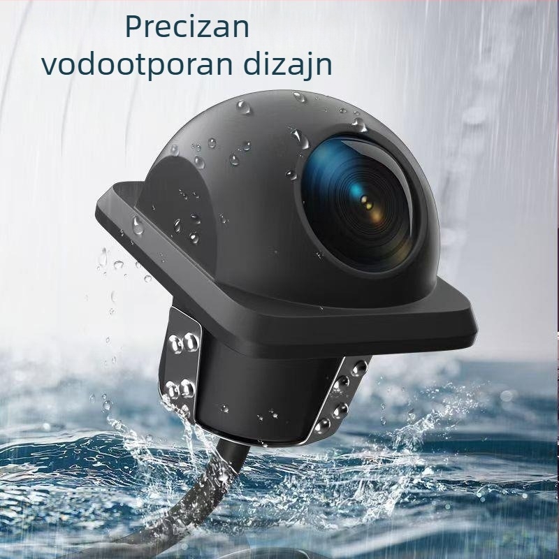 Universalna auto stražnja kamera, montirana na sunčani vizir, noćni pogled, HD, vodootporna, CCD/AHD