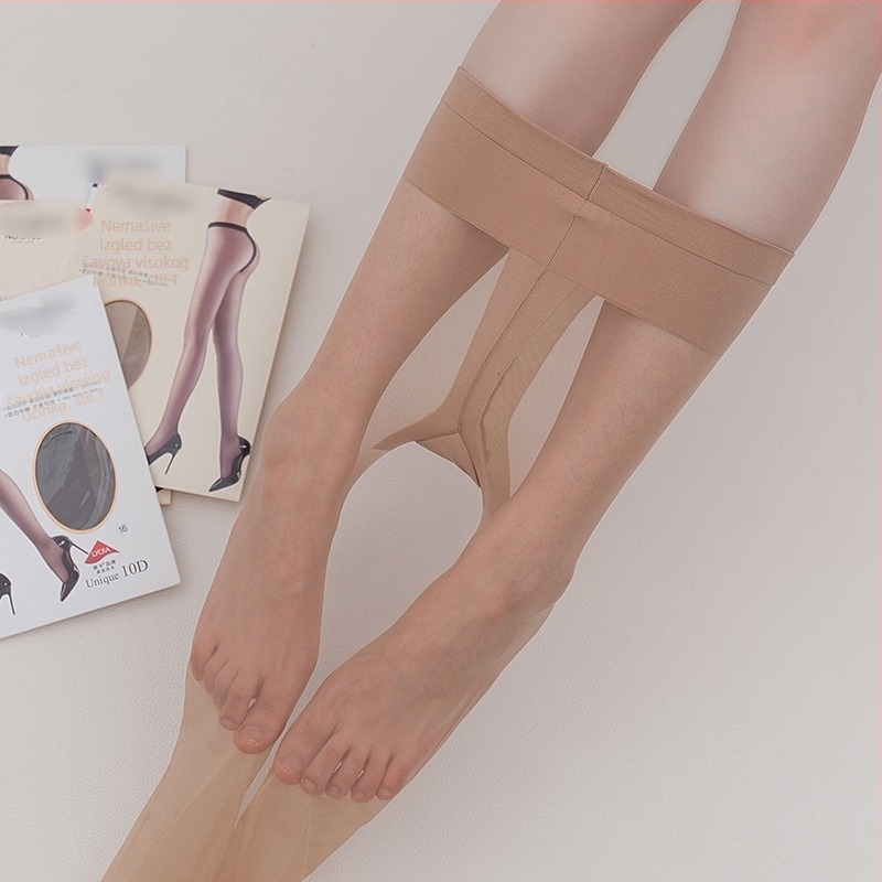 Najlon kolgotice - nevidljive, tanke, seksi stil, jednofaredni uzorak