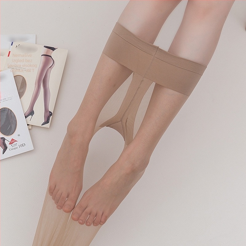 Najlon kolgotice - nevidljive, tanke, seksi stil, jednofaredni uzorak