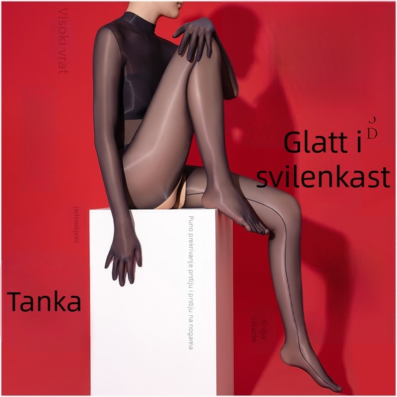 Najlon bodistocking • seksi • tanak materijal • za oblikovanje nogu • s nogama