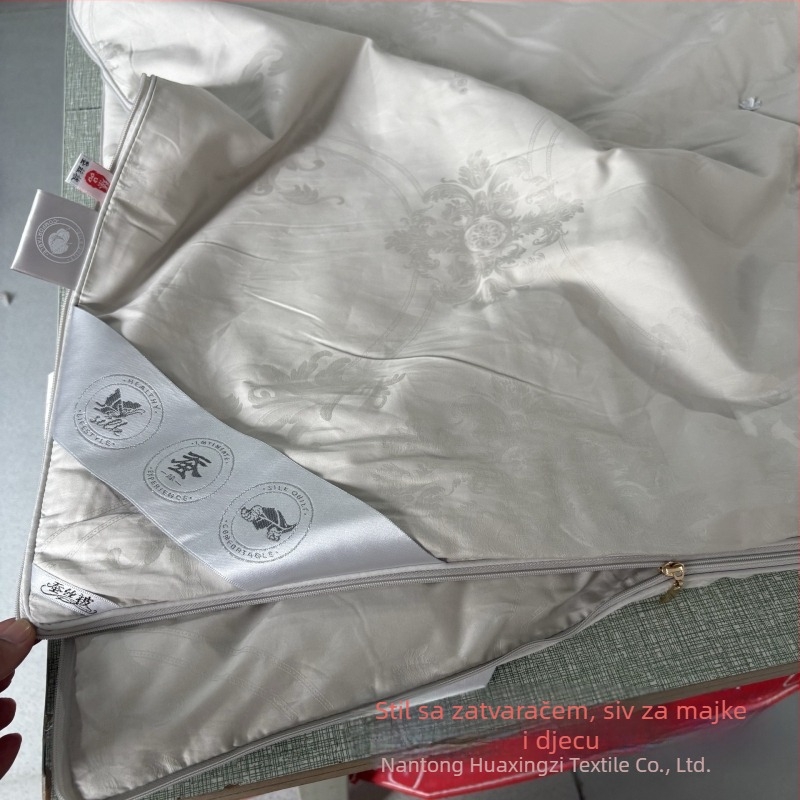 Navlaka za pokrivač – 100% pamuk, jacquard tkanje, jednobojna, reaktivni otisak i bojanje, težina tkanine 1000–1500 g