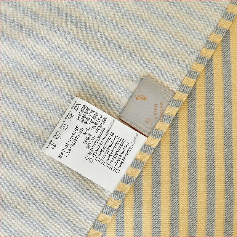 Set plahte od 100% pamuka za veliku jednokrevetnu postelju u studentskom domu, jednobojni, trodjelni, tatami stil, 250×270 cm
