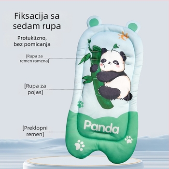 Blue Cloud čvrsta podložnica za kolica – madrac za kolicu i dječji stol za hranjenje, pogodno za djecu od 0 do 5 godina