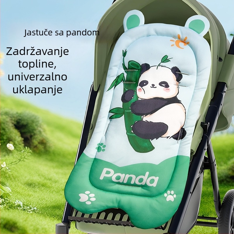 Blue Cloud čvrsta podložnica za kolica – madrac za kolicu i dječji stol za hranjenje, pogodno za djecu od 0 do 5 godina