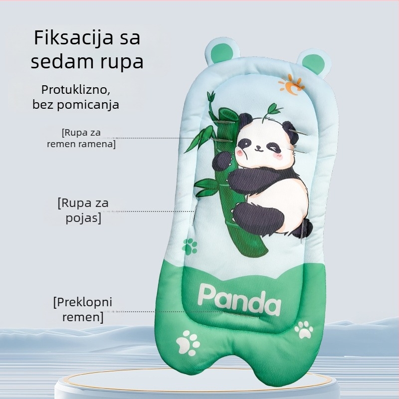 Blue Cloud čvrsta podložnica za kolica – madrac za kolicu i dječji stol za hranjenje, pogodno za djecu od 0 do 5 godina