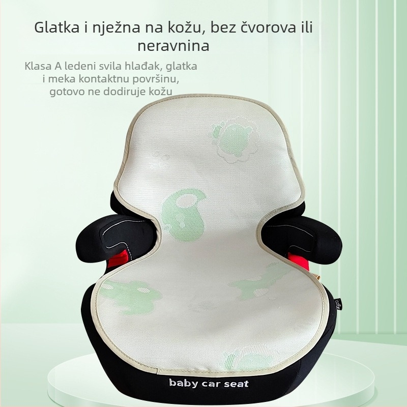 Longzhi Grass Art Ice Silk jastučić za dječju autosjedalicu – 0–5 godina