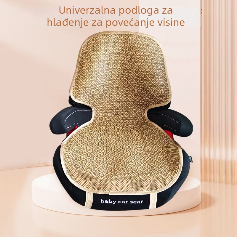 Longzhi Grass Art Ice Silk jastučić za dječju autosjedalicu – 0–5 godina