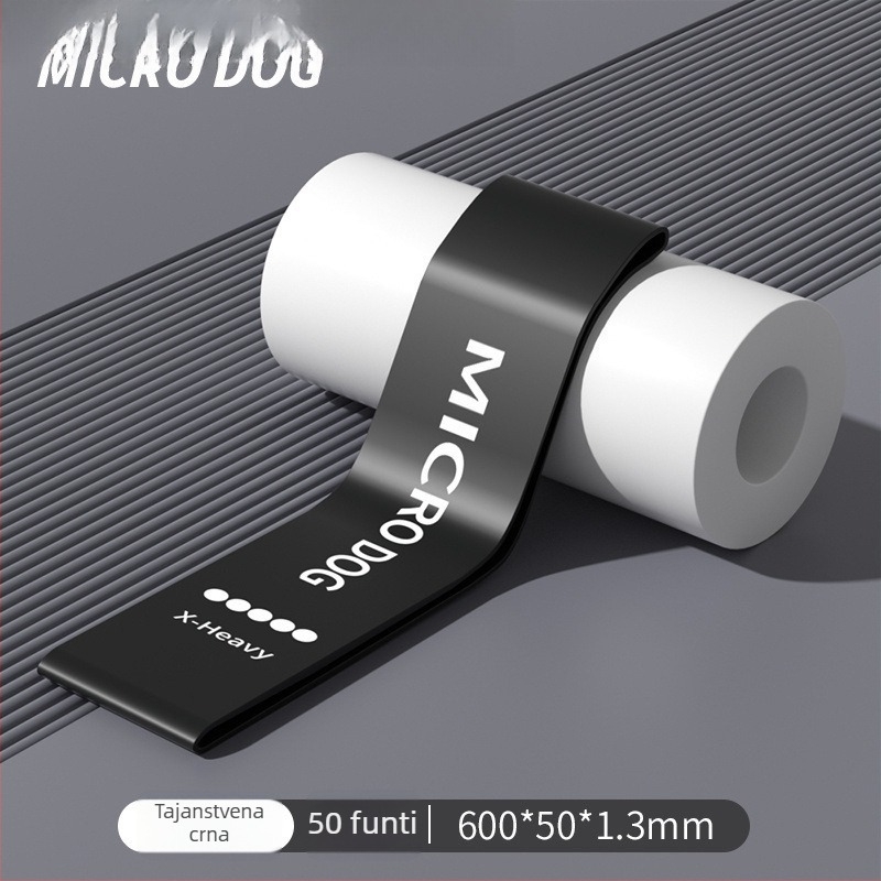 Set otpornih elastičnih traka za trening nogu i ruku, zagrijavanje za sport, košarkaška eksplozivnost