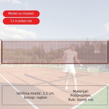 Standardna mreža za badminton, za unutarnju i vanjsku uporabu, prijenosna i sklopiva, profesionalna/za natjecanja